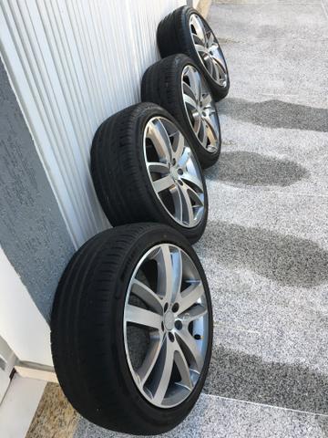 Rodas aro 18 com pneus novos! - Foto 3