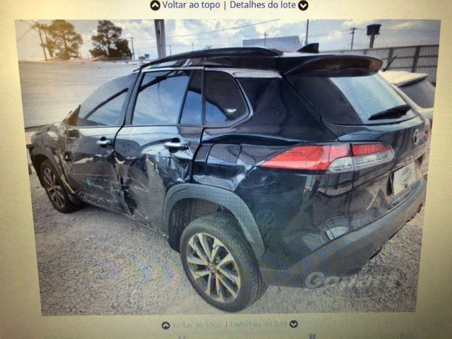 Toyota Corolla Cross 2022 com 1.700km vendido em peças - Foto 3