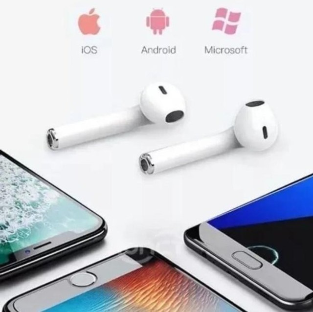 Fone I12 Tws Bluetooth Touch Ios Android P2P Loja Física Nota Garantia Entrega