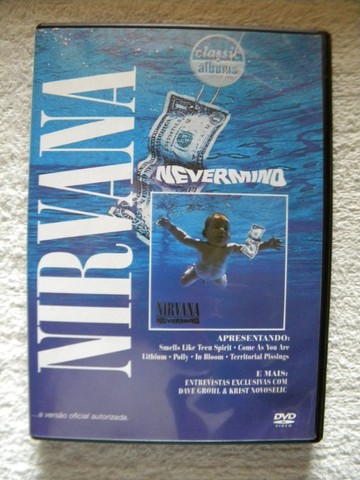 Dvd Nirvana Nevermind Original e Impecável!