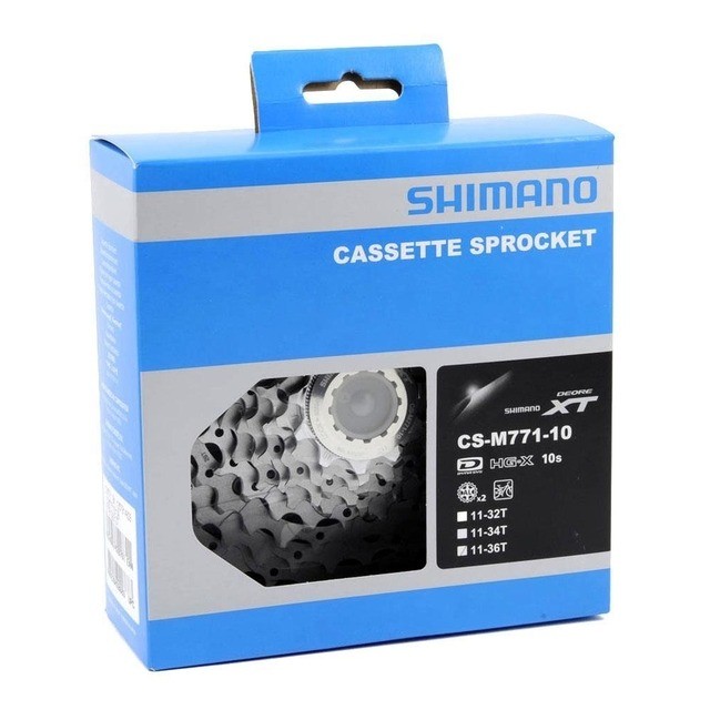 Cassete CS-M771 Deore XT, 10V 11-36 dentes