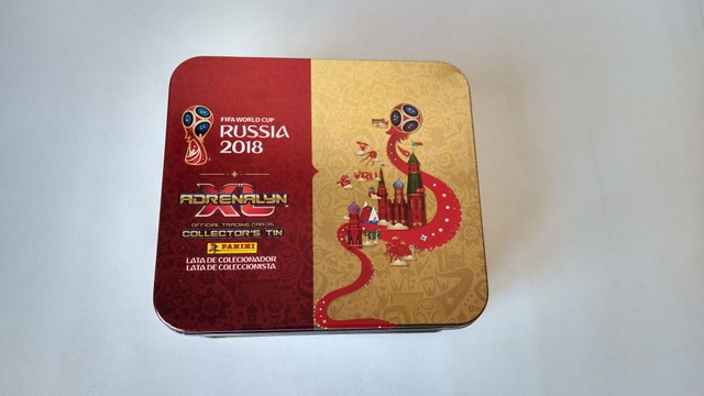 Lata Cards Copa 2018 Rússia (Panini) - NOVA - Foto 3