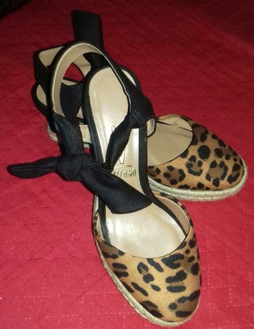 Sandália salto anabela Vizzano número 36 - Foto 2