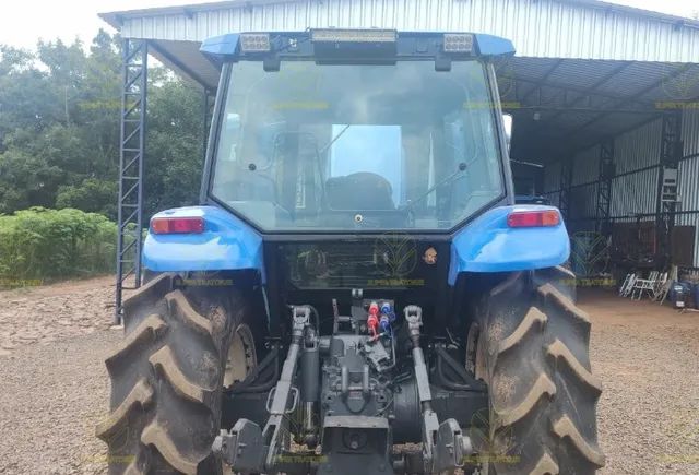 Trator New Holland TM 140 ano 2007.