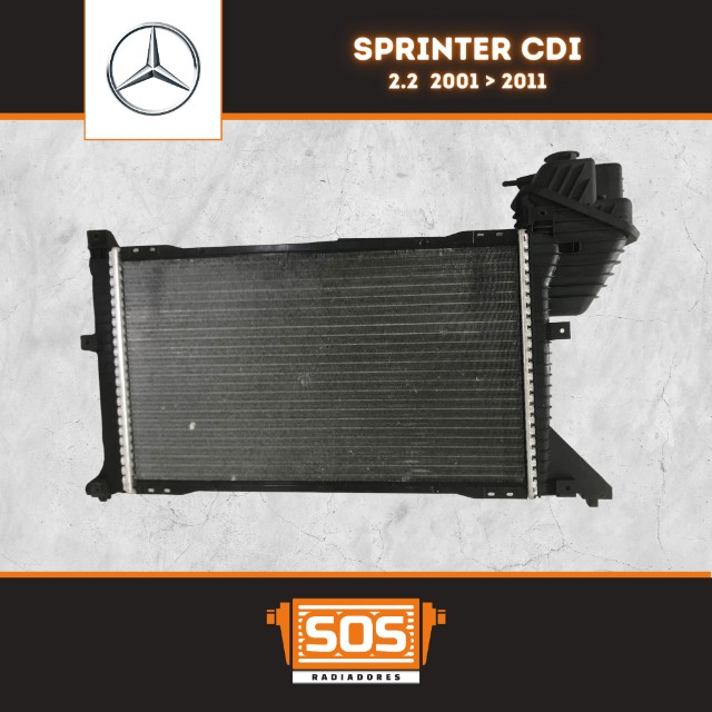 Radiador Mercedes-Benz Sprinter CDI 2001/2011 - Foto 2