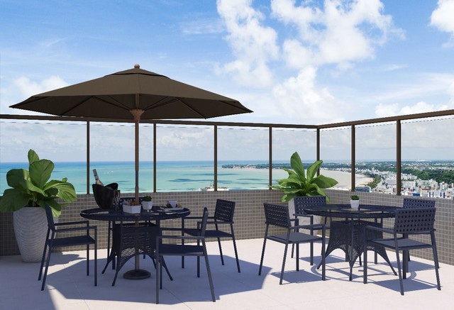 Apartamento com 3 dormitórios à venda, 93 m² por R$ 1.246.000,00 - Tambaú - João Pessoa/PB - Foto 3