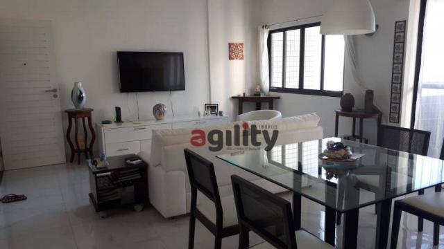 Apartamento com 2 dormitórios à venda, 114 m² por r$ 550.000,00 - capim macio - natal/rn - Foto 2