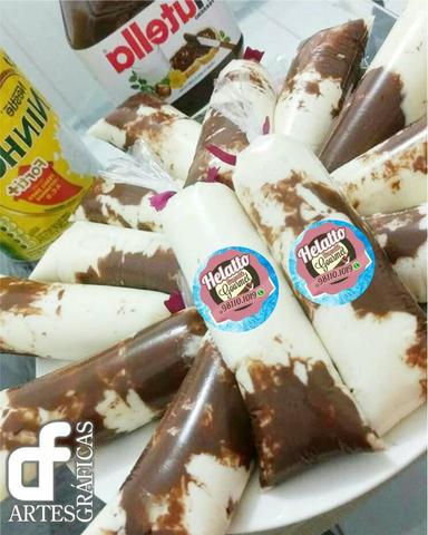 Livro de receita de geladinho gourmet
