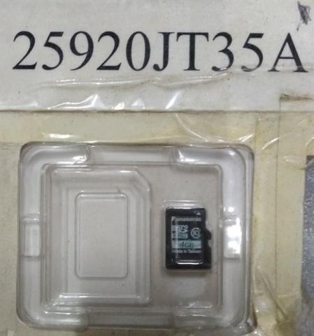 Cartão micro Sd GPS frontier 2015