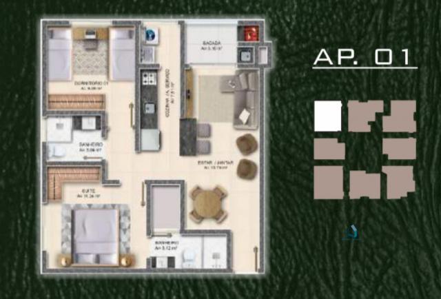 Apartamento, Ingleses do Rio Vermelho, Florianópolis-SC - Foto 10