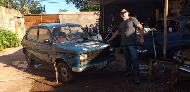 Vendo motor com cambio fiat 147 completo de tudo