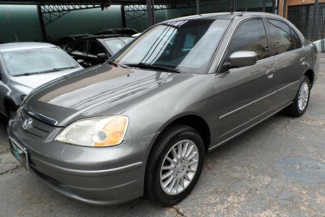 Honda Civic LX 1.7,Automático,Completo,Cinza,Gasolina