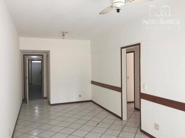 Apartamento com 3 quartos para alugar, 110 m² por R$ 1.200/mês - Praia da Costa - Vila Vel