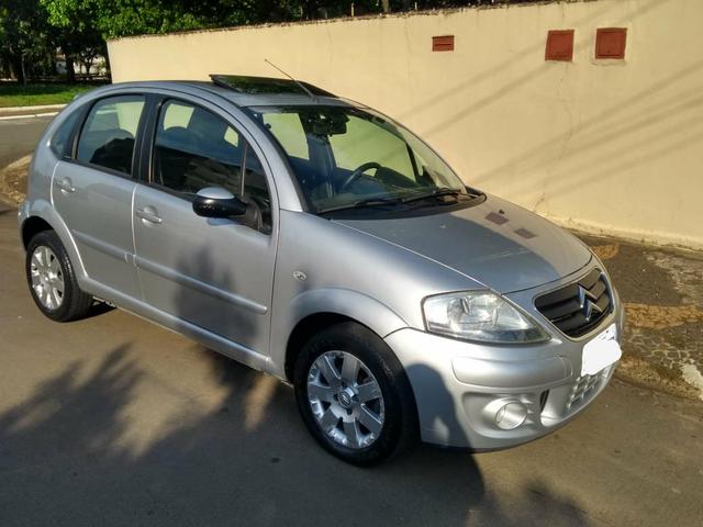 C3 1.6 2010 solares exclusive automático bancos de couro teto solar baixo km