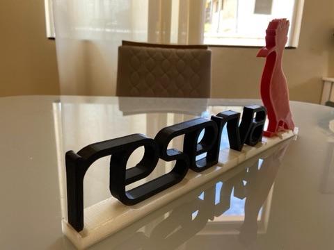Logo Reserva Rígido 3D ideal para lojistas - Foto 4