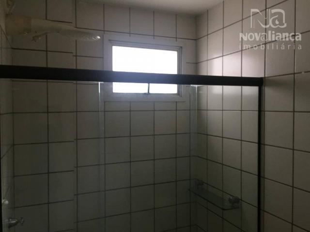 Apartamento com 3 quartos para alugar, 110 m² por R$ 1.200/mês - Praia da Costa - Vila Vel - Foto 14