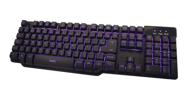Teclado Destroyer Usb Tc299 Preto Oex em Fortaleza - Foto 2