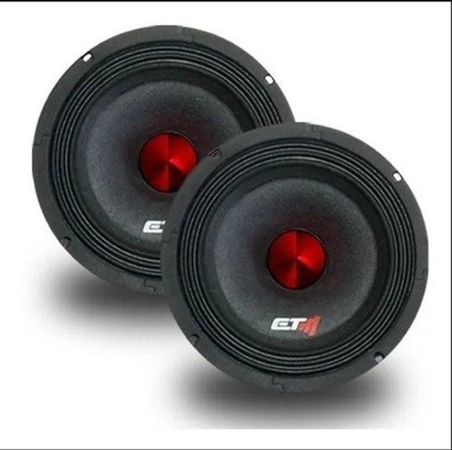 Auto Falante Etm 6 180rms Red 6 Polegadas - Foto 2