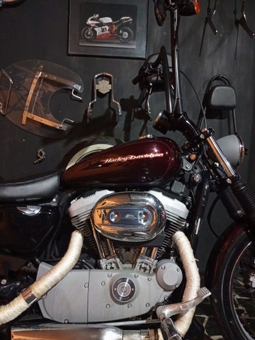  Sportster Harley Davidson 883 Custom Carburada  - Foto 11