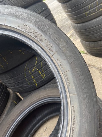 Pneus 225/50/18 Bridgestone potenza meia vida (não são riscados) - Foto 5