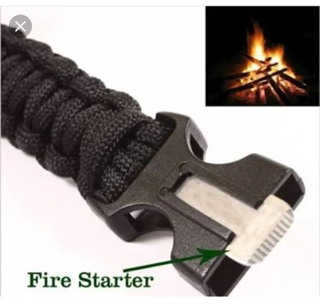 Relógio bracelete Paracord digital com 15 ferramentas sobrevivência !  - Foto 6