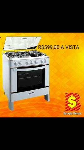 FOGÃO ESMALTEC 6 bocas