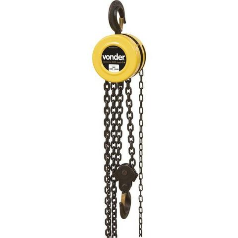 Talha manual 3,0 tf, elevação 3,0 m, Vonder