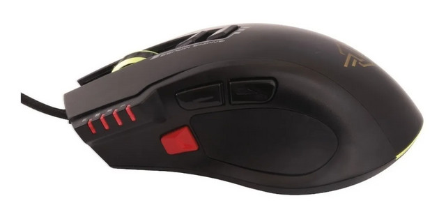Mouse Gamer 8 Botões Macro 4000dpi Led Rgb Weapon Ms317 Oex em Fortaleza - Foto 4