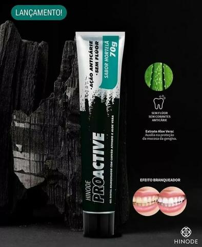 Gel Dental Carvão Hinode ativado mais Aloe vera, Itaperuna