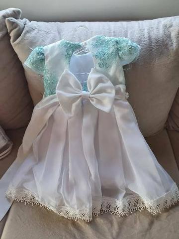50% OFF - Vestido Bordado a Mão (1ano) Alta costura - Foto 2