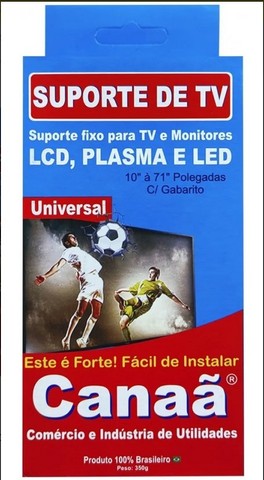 Suporte Universal Tv 10 Até 71 Polegadas Led, Lcd, Plasma Monitores - Foto 6
