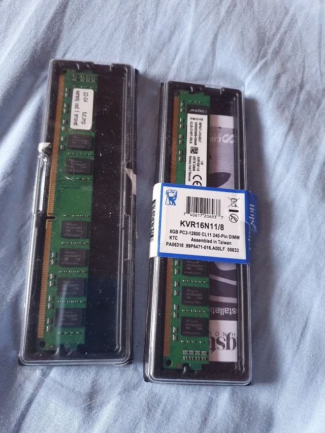 Memória RAM 8 Gbs
