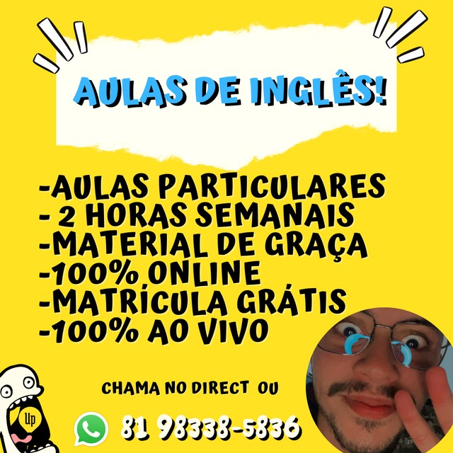 Aula de Inglês Particular - @Jonnyenglishup - Foto 5