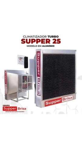 Climatizador Supper 25 de aluminio