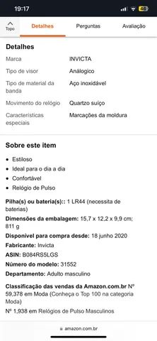 Relógio invicta  - Foto 5