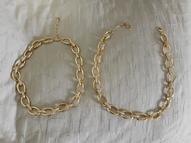 Colar choker cravejado com zircônias - Foto 3