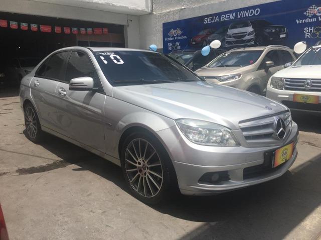 Mercedes C180 Kompressor 1.6 Turbo Blue Efficiency + rodas aro 18 da AMG - Linda demais! - Foto 3