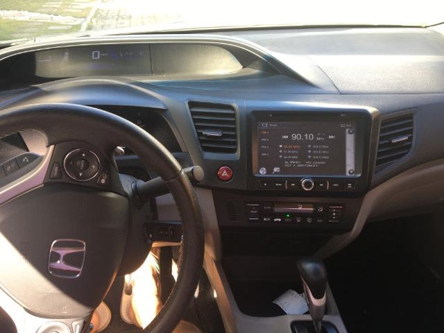Civic 2015/2016 LXR Automático Banco de couro /Multimídia - Foto 5