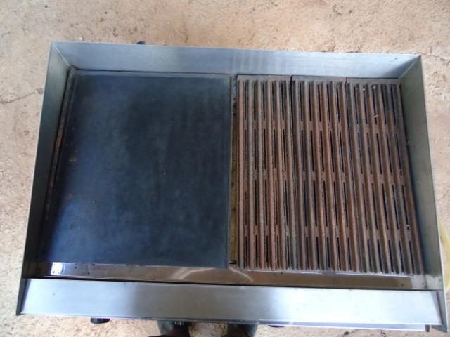 Char broiler Tedesco - grill - chapa - 04 queimadores - Foto 4