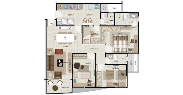 Apartamento à venda com 3 dormitórios em Jatiúca, Maceió cod:75156 - Foto 11