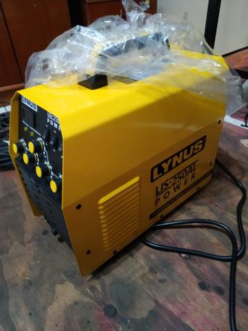 Máquina de solda lynus 250al AC/DC (solda alumínio) - Foto 3