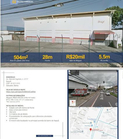 Loja Av. Dorival Caymmi 504m² área construída com garagem - Foto 3