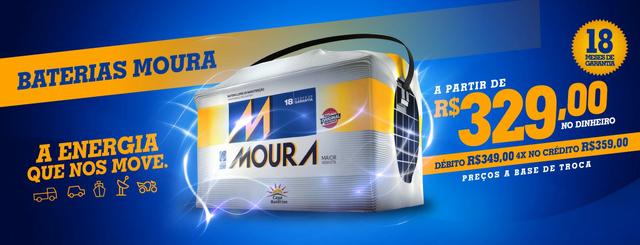 Bateria Moura 60ah Promoção