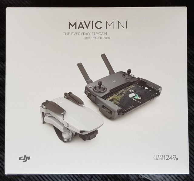 Drone DJI Mavic Mini, Homologado Pela Anatel Com 1 Ano de Garantia no Brasil - MT1SS5
