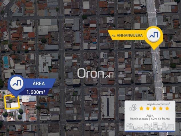 Área à venda, 1600 m² por R$ 3.900.000,00 - Setor Campinas - Goiânia/GO - Foto 3
