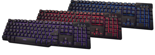 Teclado Destroyer Usb Tc299 Preto Oex em Fortaleza - Foto 3