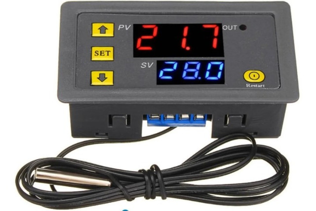 Chocadeira Termostato Controlador Temperatura 220v W3230  Arduino Automação COD-AM355