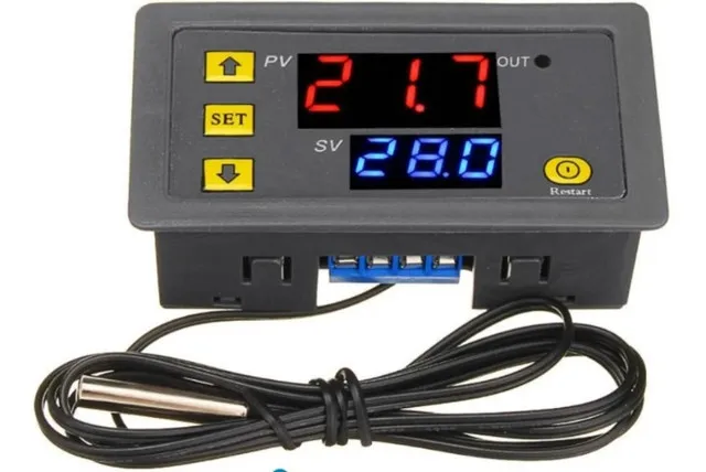 Chocadeira Termostato Controlador Temperatura 220v W3230 Arduino Automação COD-AM355