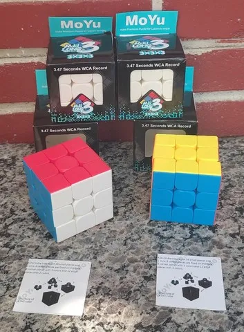Cubo Mágico 3x3x3 Profissional Speed Gold Edition PRONTA ENTREGA