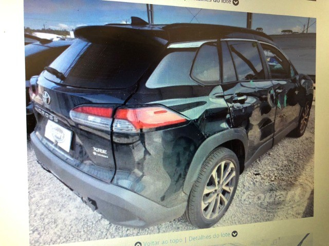 Toyota Corolla Cross 2022 com 1.700km vendido em peças - Foto 4